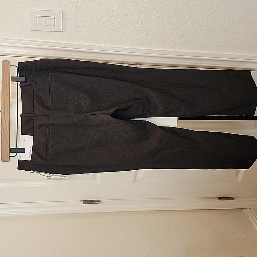 NWT Liz Claiborne Audra Dark Gray Women's Trousers 6PS - Picture 4 of 6